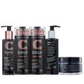 Kit Truss Curly - Shampoo 300ml + Condicionador 300ml + Leave-In Fix 250ml + Night Spa 250ml + Máscara Specific 180g