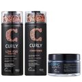 Kit Truss Curly - Shampoo Low-Poo 300ml + Condicionador 300ml + Máscara Specific 180g