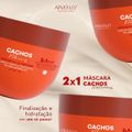 Arvensis Cachos Naturais 2x1 - Máscara Capilar 250g