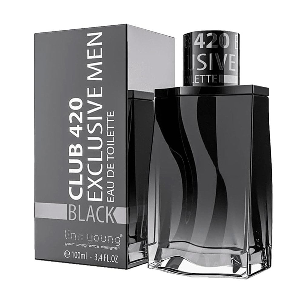 Perfume Masculino Eau de Toilette Coscentra Ly Club 420 Black Edition 100ml