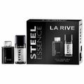 Kit La Rive Steel Essence – Perfume Masculino EDT + Desodorante Kit