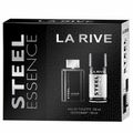 Kit La Rive Steel Essence – Perfume Masculino EDT + Desodorante Kit