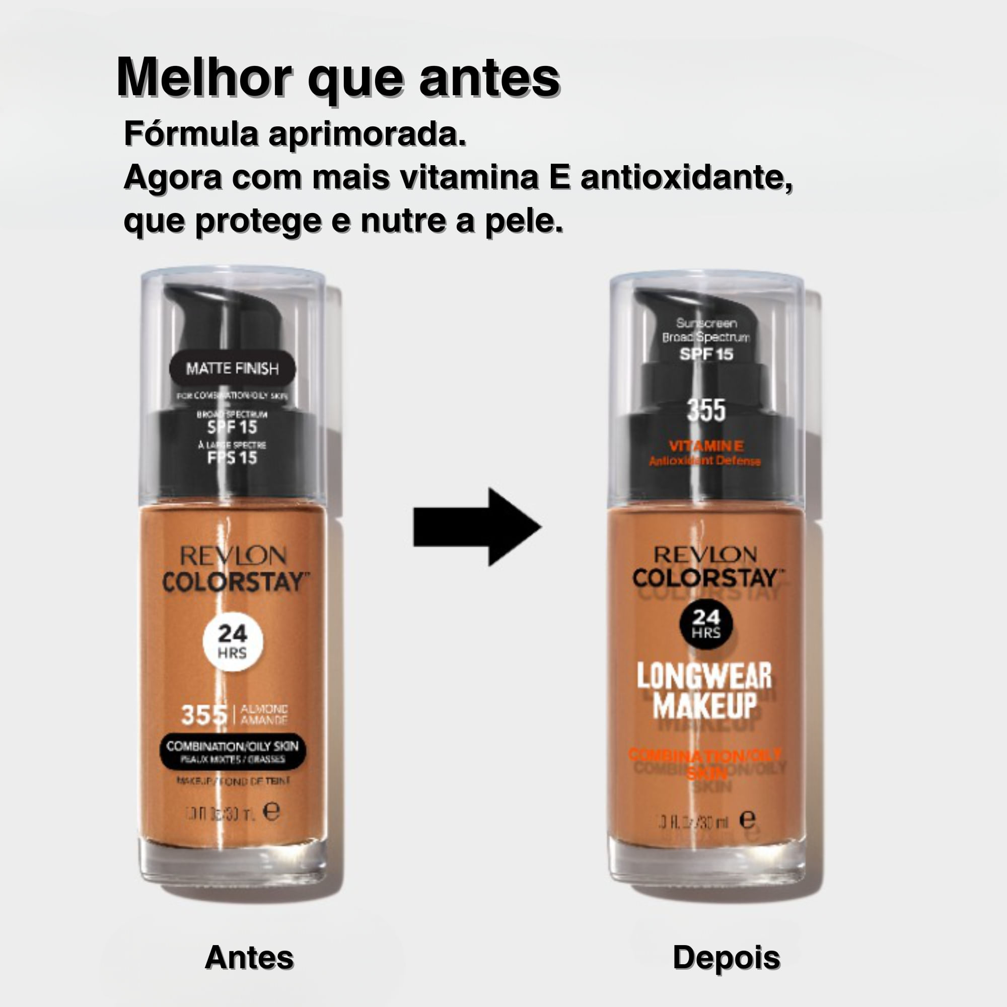 Base Líquida Revlon Colorstay Longwear Makeup Combination Oily Skin SPF15 30ml