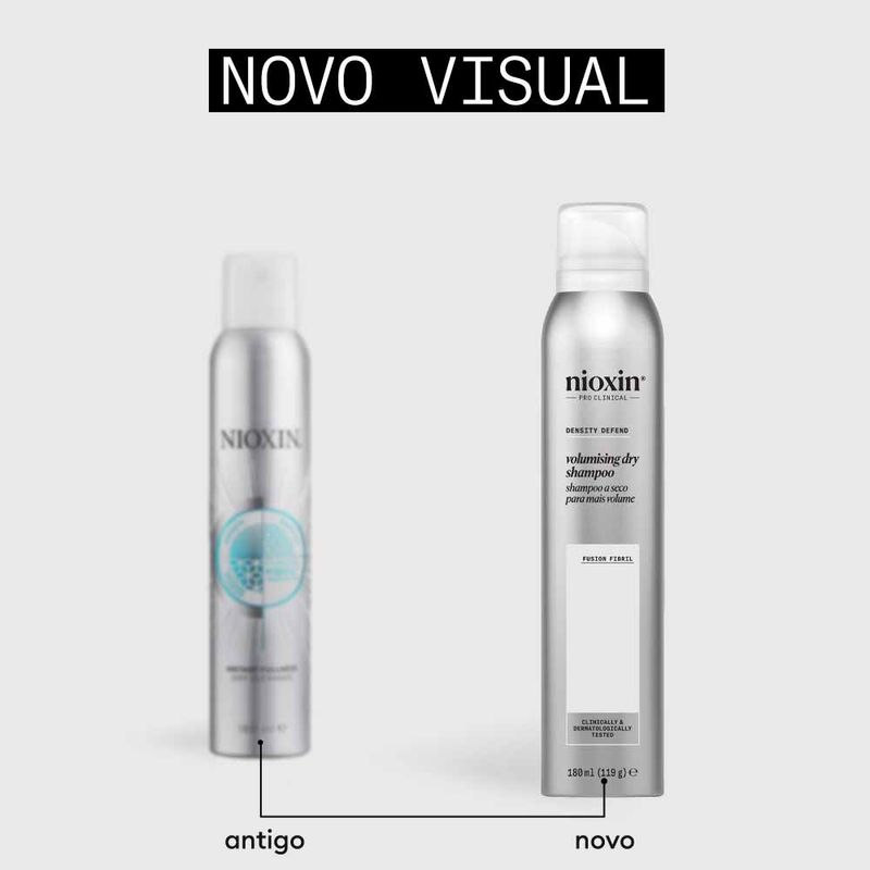 Nioxin Instant Fullness Spray de Shampoo à Seco - Época Cosméticos
