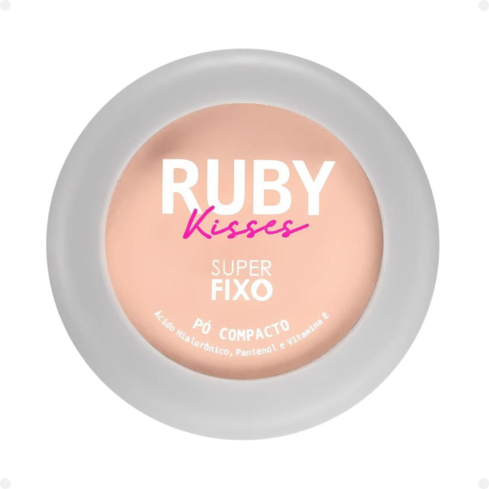 Pó Compacto Ruby Kisses Super Fixo Cor 105 Sfp105b