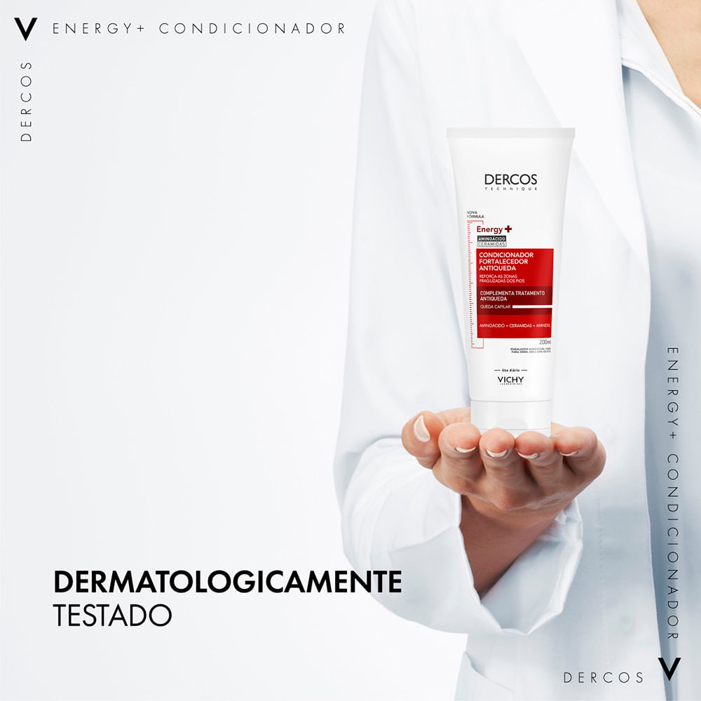 Condicionador Antiqueda e Fortalecedor Vichy Dercos Energy+
