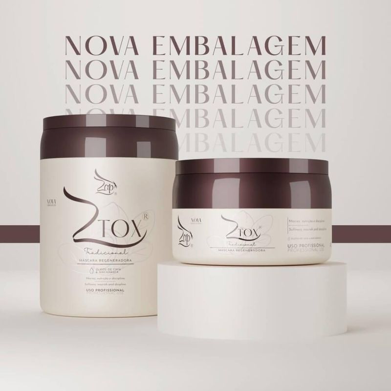 Zap Ztox Máscara Regeneradora 400g - Época Cosméticos