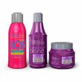 Kit Platinum Blond Com Reconstrutor Sos 300ml Forever Liss Kit