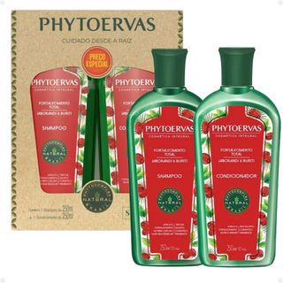 Kit Shampoo e Condicionador Phytoervas Fortalecimento Total Jaborandi e Buriti 250ml