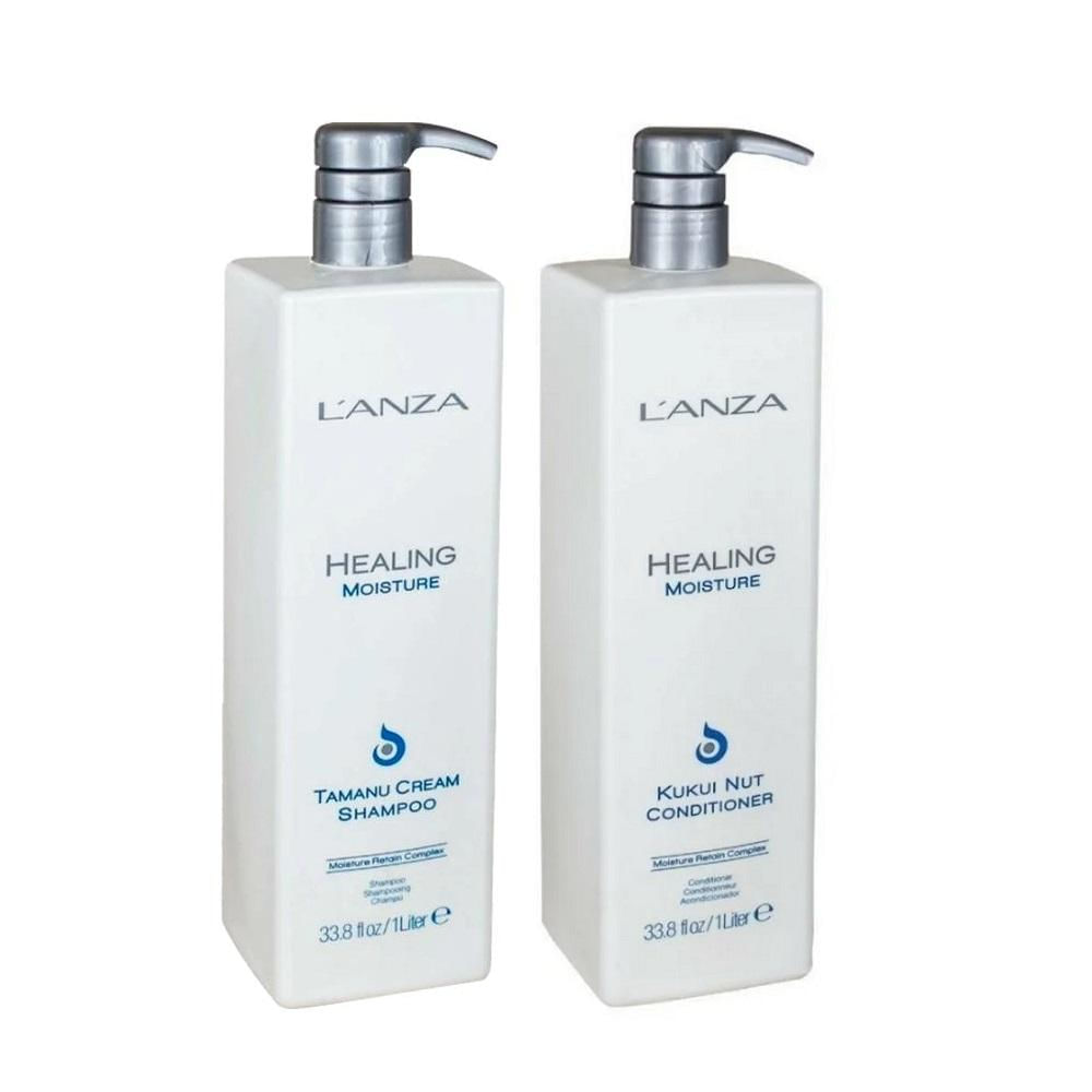 Kit Lanza Healing Moisture - Shampoo 1000ml + Condicionador 1000ml