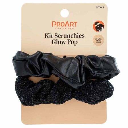 ProArt-Glow-Pop-Kit---Scrunchie-Preto-2-Peças-Kit--1