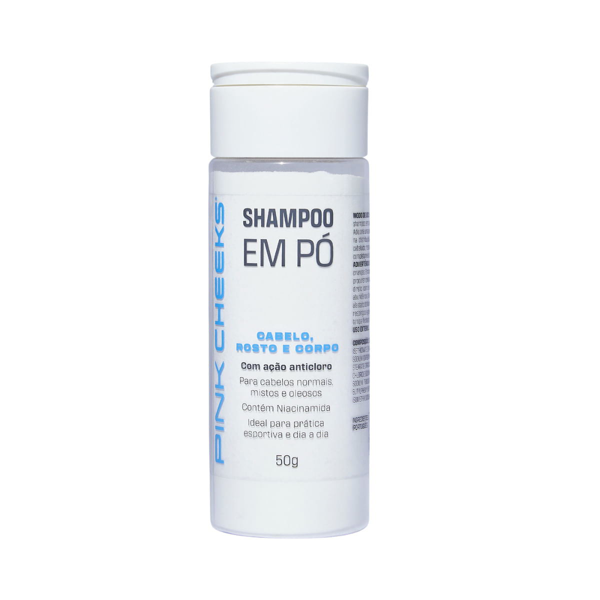 SHAMPOO EM PÓ MULTIFUNCIONAL 50G Shampoo em Pó 3 em 1 50g