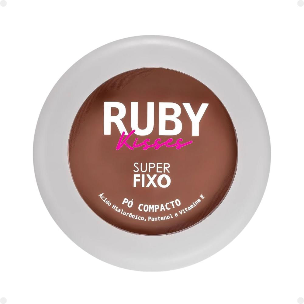Pó Compacto Ruby Kisses Super Fixo Cor 347