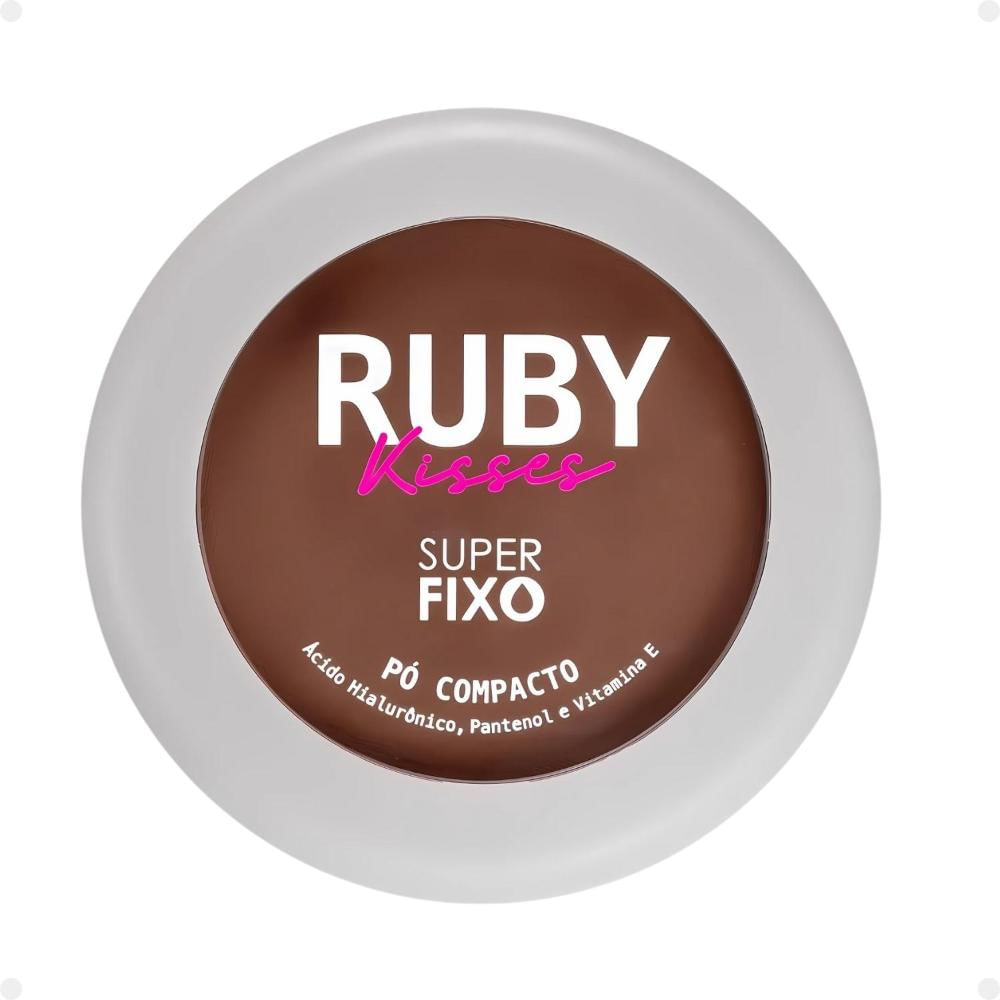 Pó Compacto Ruby Kisses Super Fixo Cor 350