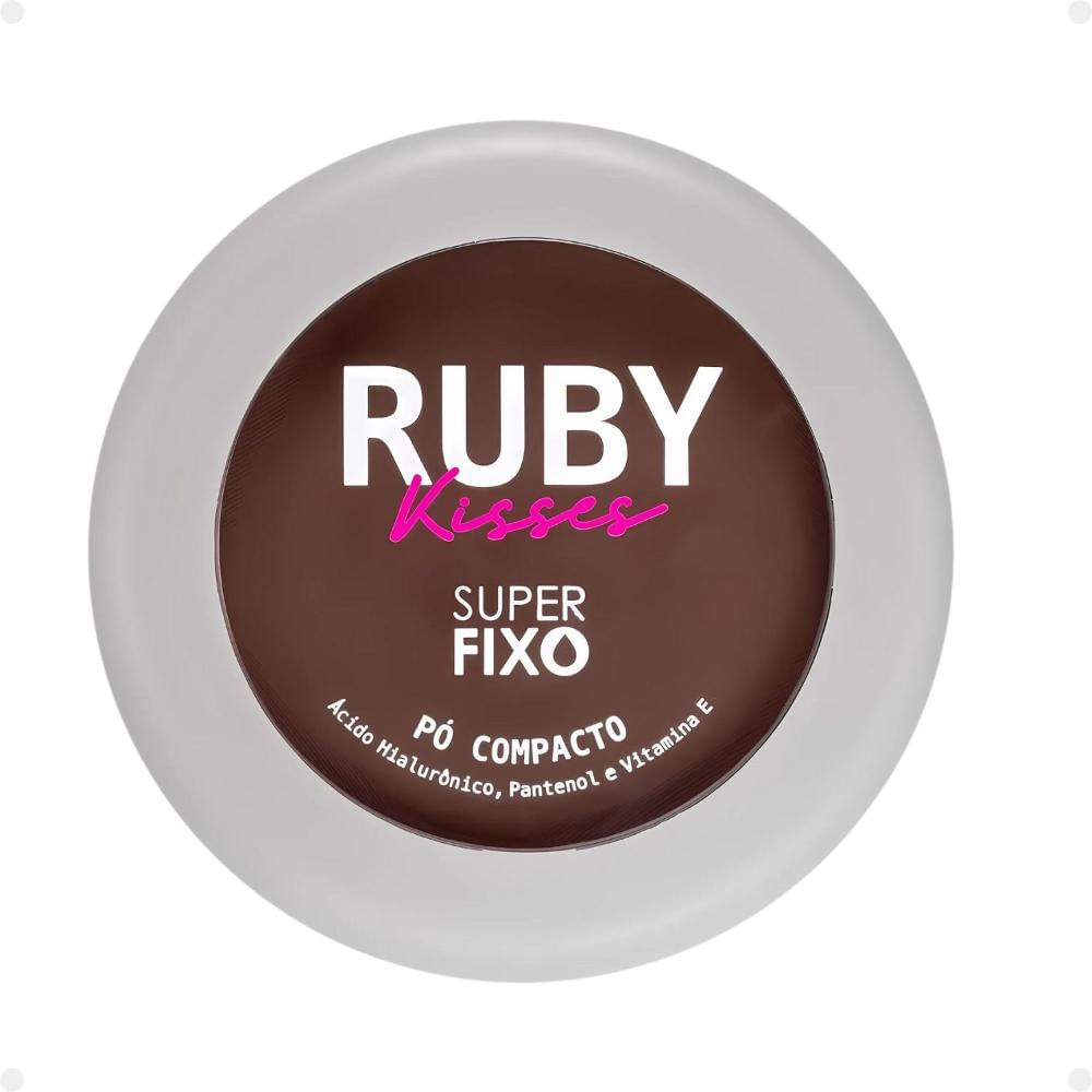 Pó Compacto Ruby Kisses Super Fixo Cor 435