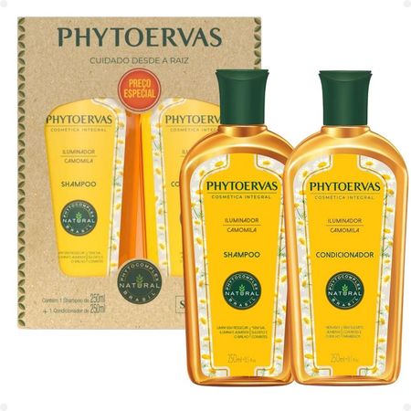 Kit-Phytoervas-Iluminador-Camomila:-Shampoo-e-Condicionador-250ml--1