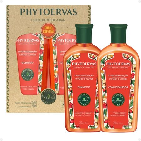 Kit-Phytoervas-Super-Restauração-Cupuaçu-E-Ucuuba:-Shampoo-e-Condicionador-250ml--1