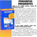 Kit Cimed Acnezil: Sabonete Líquido 200ml +Protetor Solar FPS 30 60g + Gel Secativo 10g