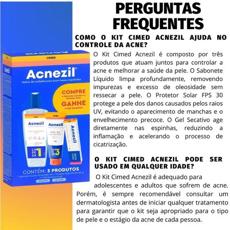 Kit-Cimed-Acnezil:-Sabonete-Líquido-200ml-+Protetor-Solar-FPS-30-60g-+-Gel-Secativo-10g--5