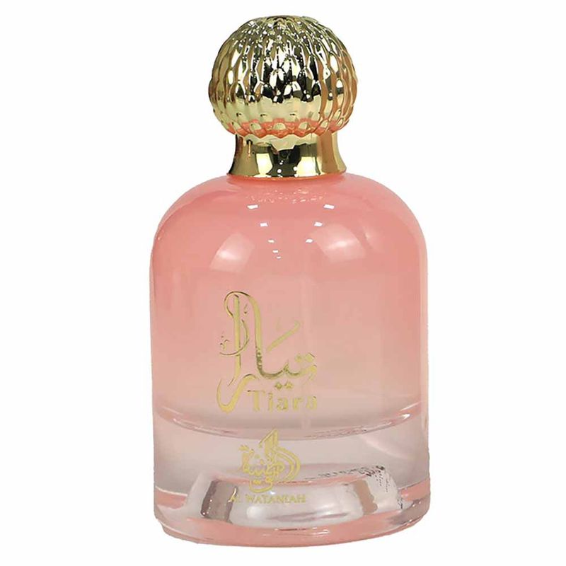 Tiara Pink Al Wataniah Perfume Árabe Feminino Eau de Parfum 100ml
