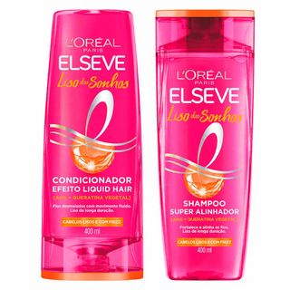 Elseve Liso dos Sonhos Kit - Shampoo + Condicionador