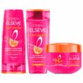 Elseve Liso dos Sonhos Kit - Condicionador + Shampoo + Máscara Capilar Kit