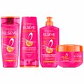 Elseve Liso dos Sonhos Kit - Condicionador + Shampoo + Máscara Capilar + Creme para Pentear Kit