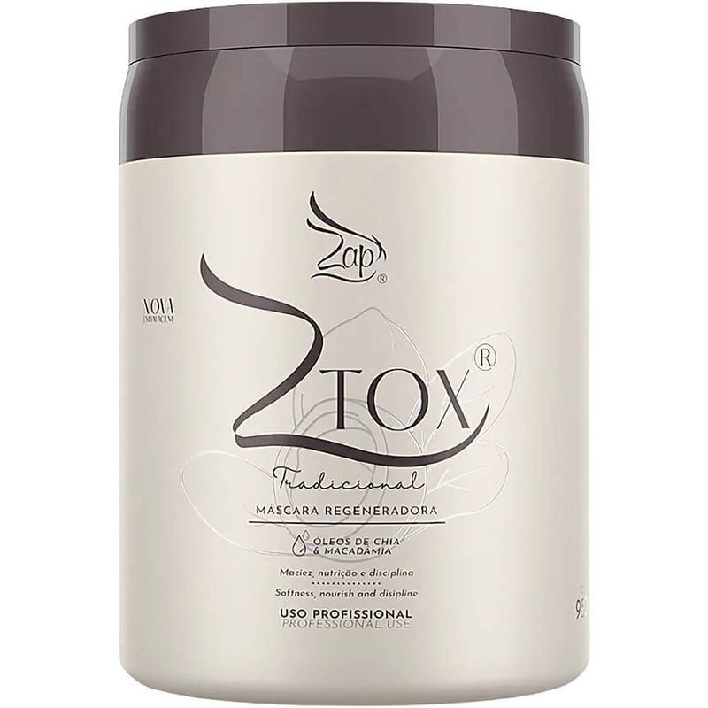 Zap Ztox - Btox Máscara Regeneradora Chia e Macadâmia 950g - Época