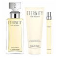 Kit Calvin Klein Eternity  Eau de Parfum Perfume Feminino - 100ml + Body Lotion 100ml + Miniatura 10ml Kits-perfume