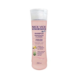 Shampoo Nick Vick Nutri Hidratação e Leveza 260ml