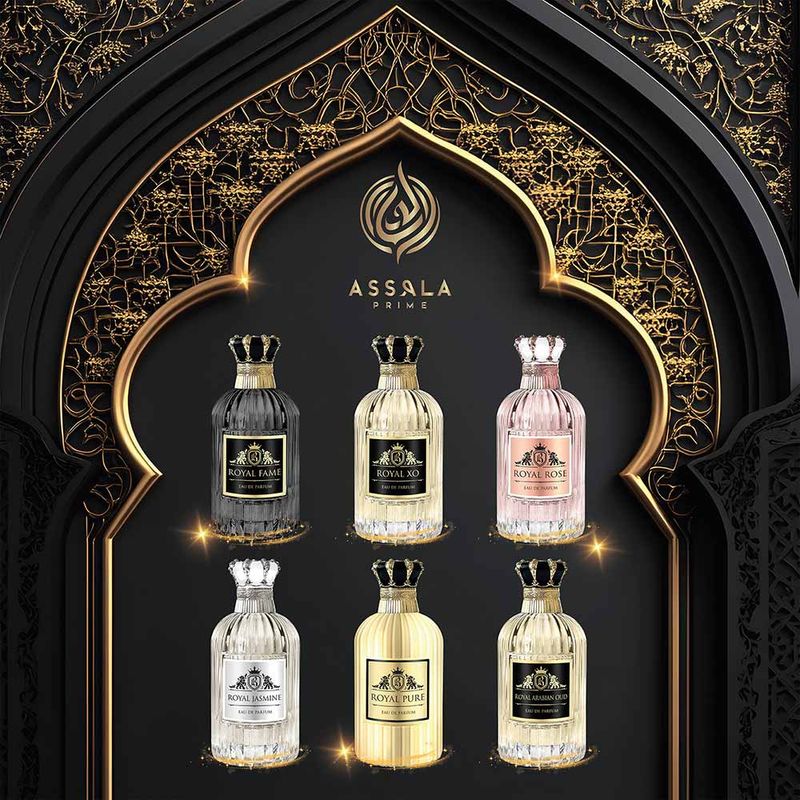 Royal Arabian Oud Assala Prime Perfume Árabe Unissex Eau de Parfum