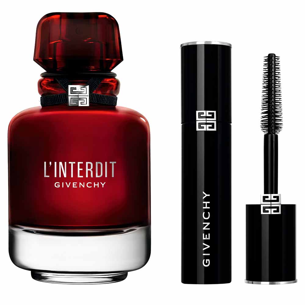 Coffret Givenchy L'Interdit Rouge Kit Perfume Feminino - EDP +