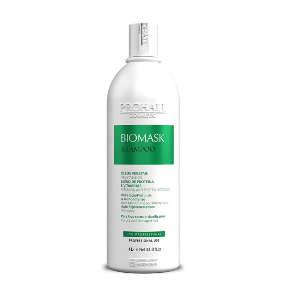 Shampoo Profissional Hidratante Biomask 1 litro | ProHall Professional
