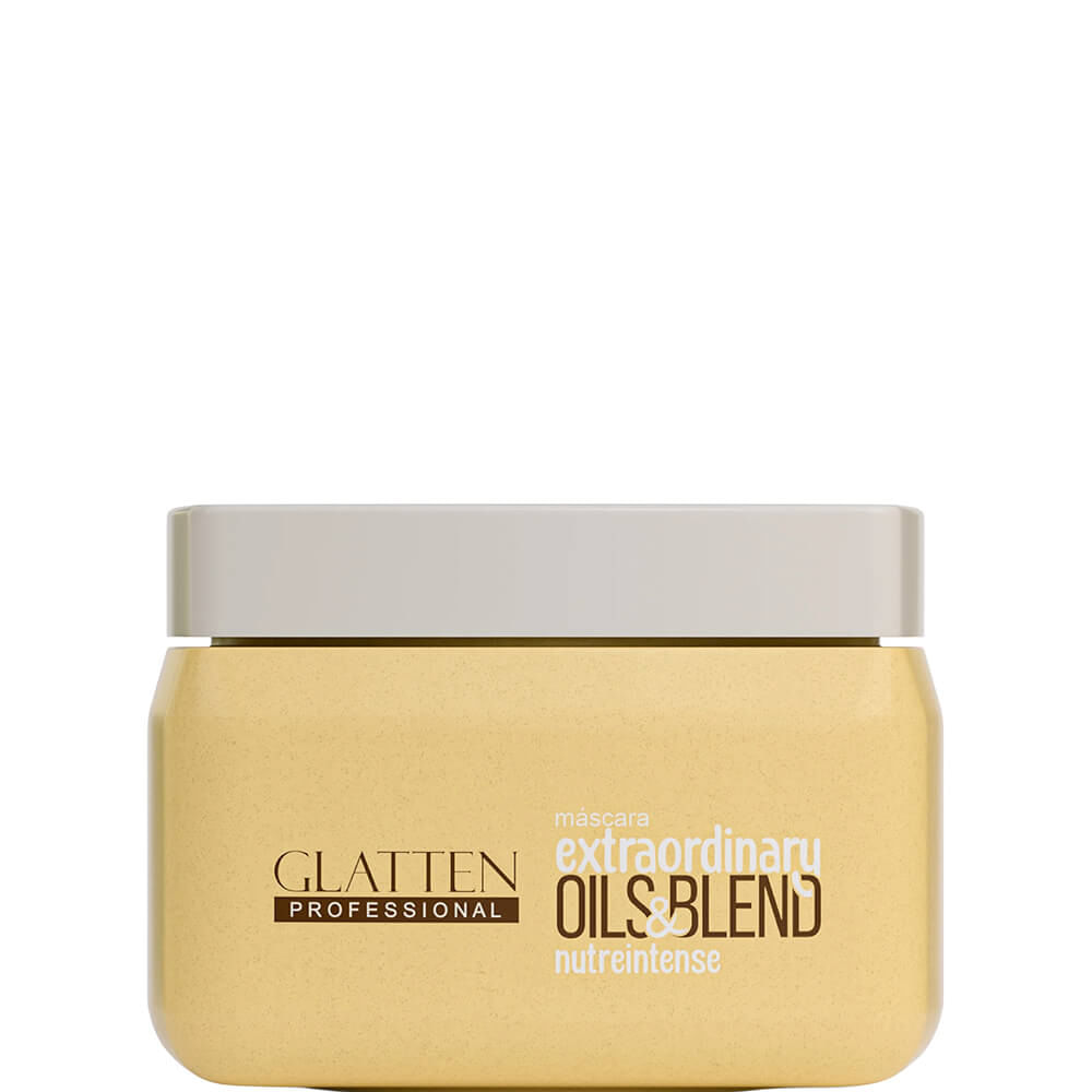 Glatten Extraordinary Oils & Blend - Máscara Óleos de Nutrição Intensa 300g