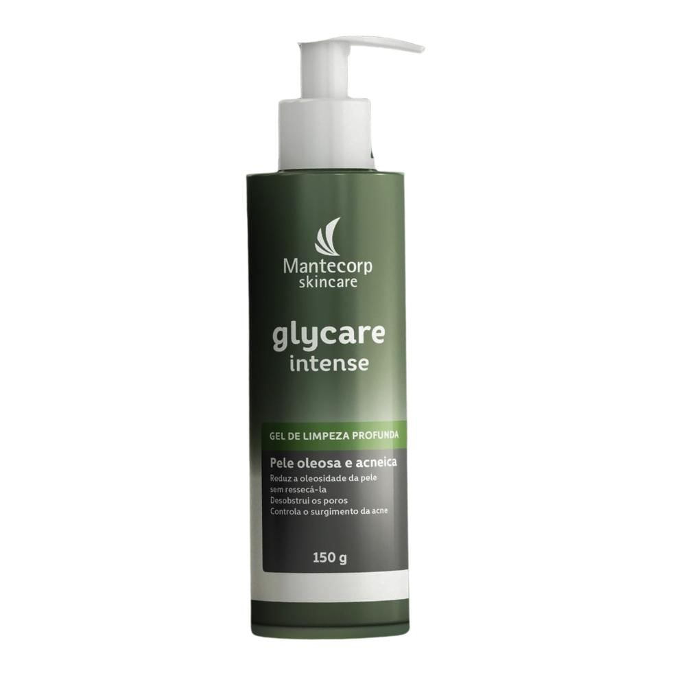 Gel Facial de Limpeza Profunda Mantecorp Skincare Glycare Intense 150g