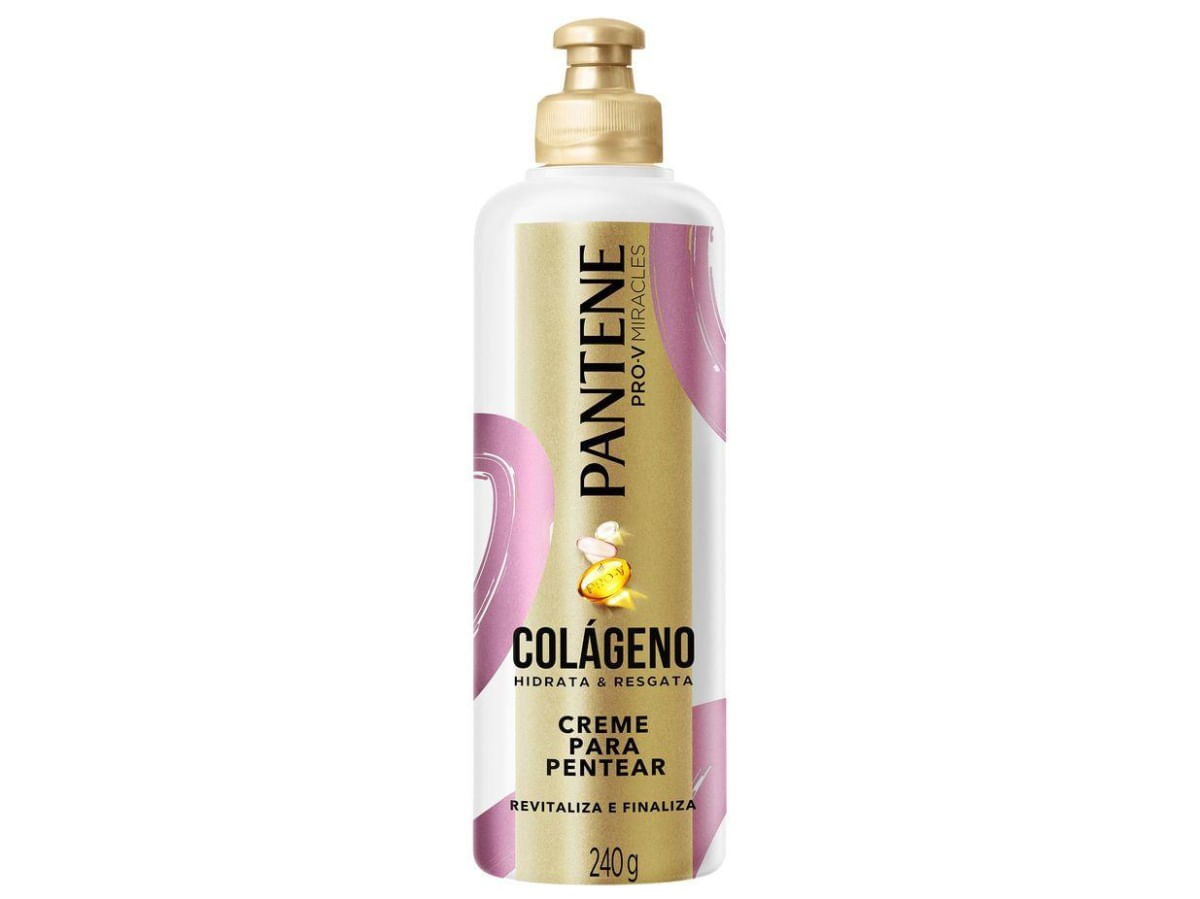 Creme de Pentear Pantene Pro-V Miracles Colágeno Hidrata & Resgata 240g
