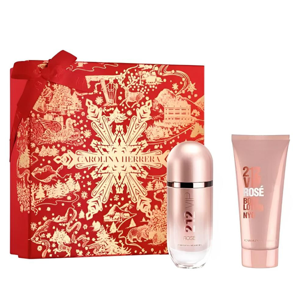 Carolina Herrera 212 Vip Rose Eau de Parfum 80ml Body Lotion