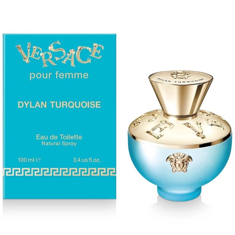 Dylan Turquoise Versace Eau De Toilette Feminino - Época Cosméticos