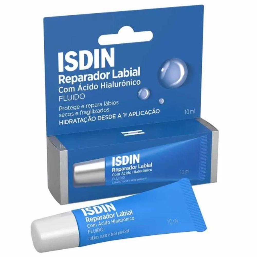 Reparador Labial Fluído Isdin com Ácido Hialurônico 10ml