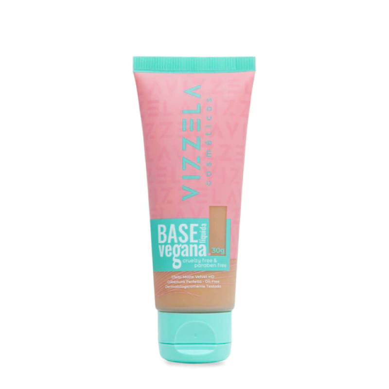 Base Líquida Efeito Matte 12 Vizzela