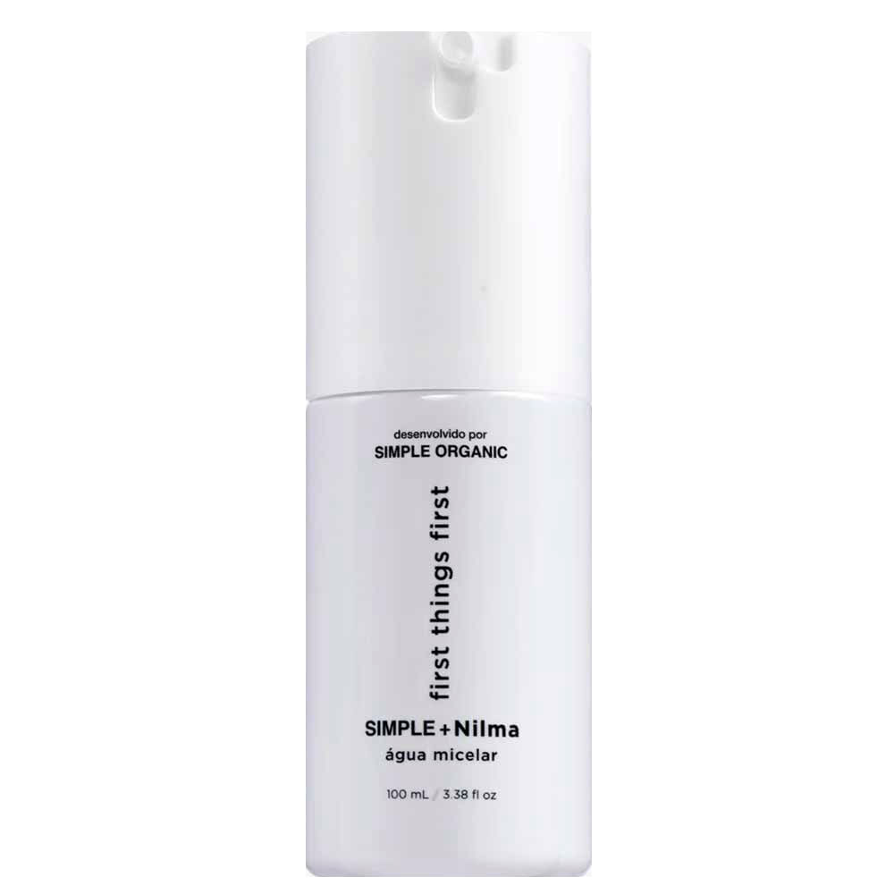 Água Micelar Simple Organic Simple + Nilma