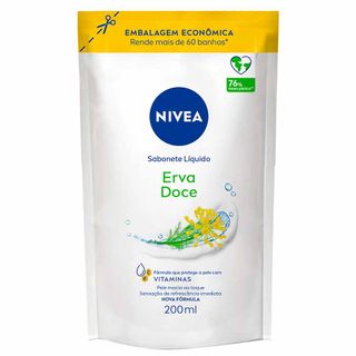 Sabonete Líquido Nivea Erva Doce Refil 200ml