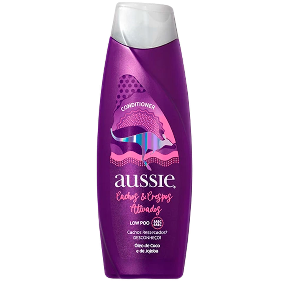 Aussie Cachos & Crespos Ativados - Condicionador