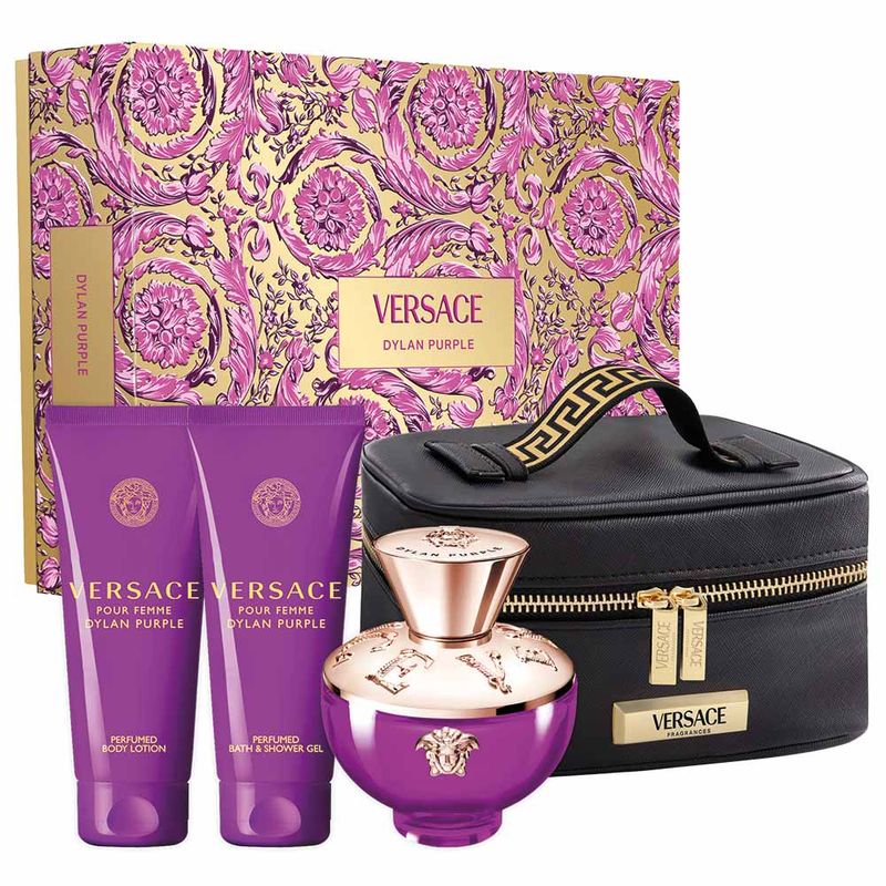 Coffret Versace Dylan Purple Kit - Perfume Feminino EDP + Shower