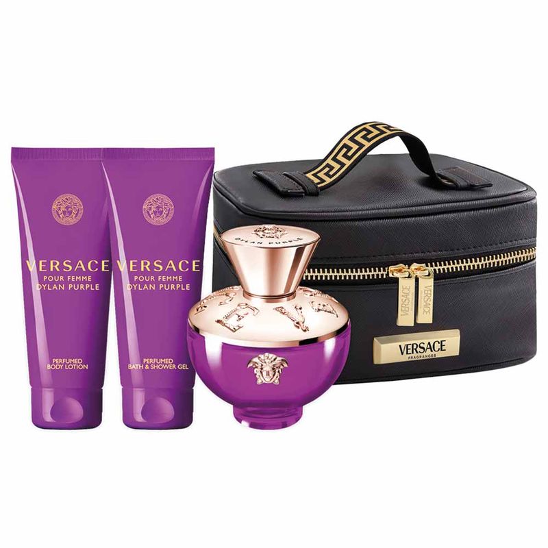 Coffret Versace Dylan Purple Kit - Perfume Feminino EDP + Shower