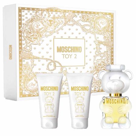 Coffret Moschino Toy 2 Kit - Perfume Feminino EDP + Shower Gel + Body Lotion Kit Coffret Moschino Toy 2 Kit - Perfume Feminino EDP + Shower Gel + Body Lotion Kit