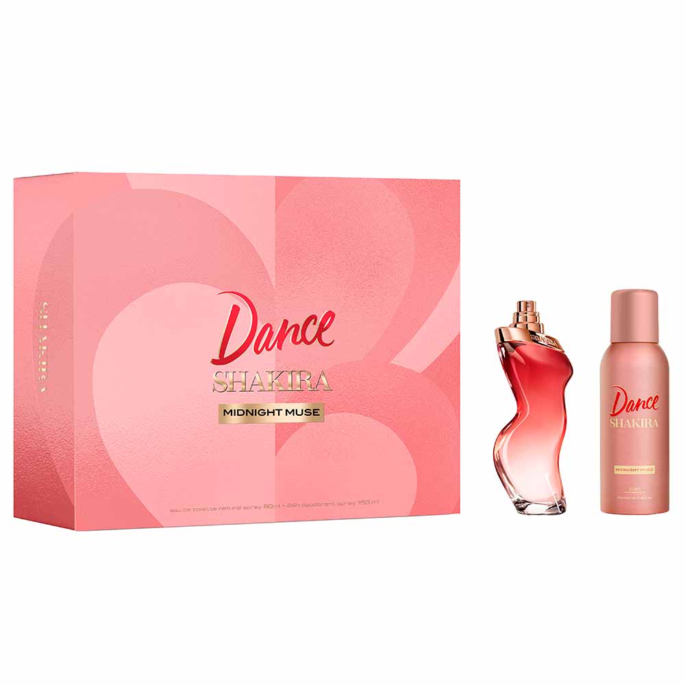 Coffret Shakira Dance Midnight Muse Kit Perfume Feminino + Deo
