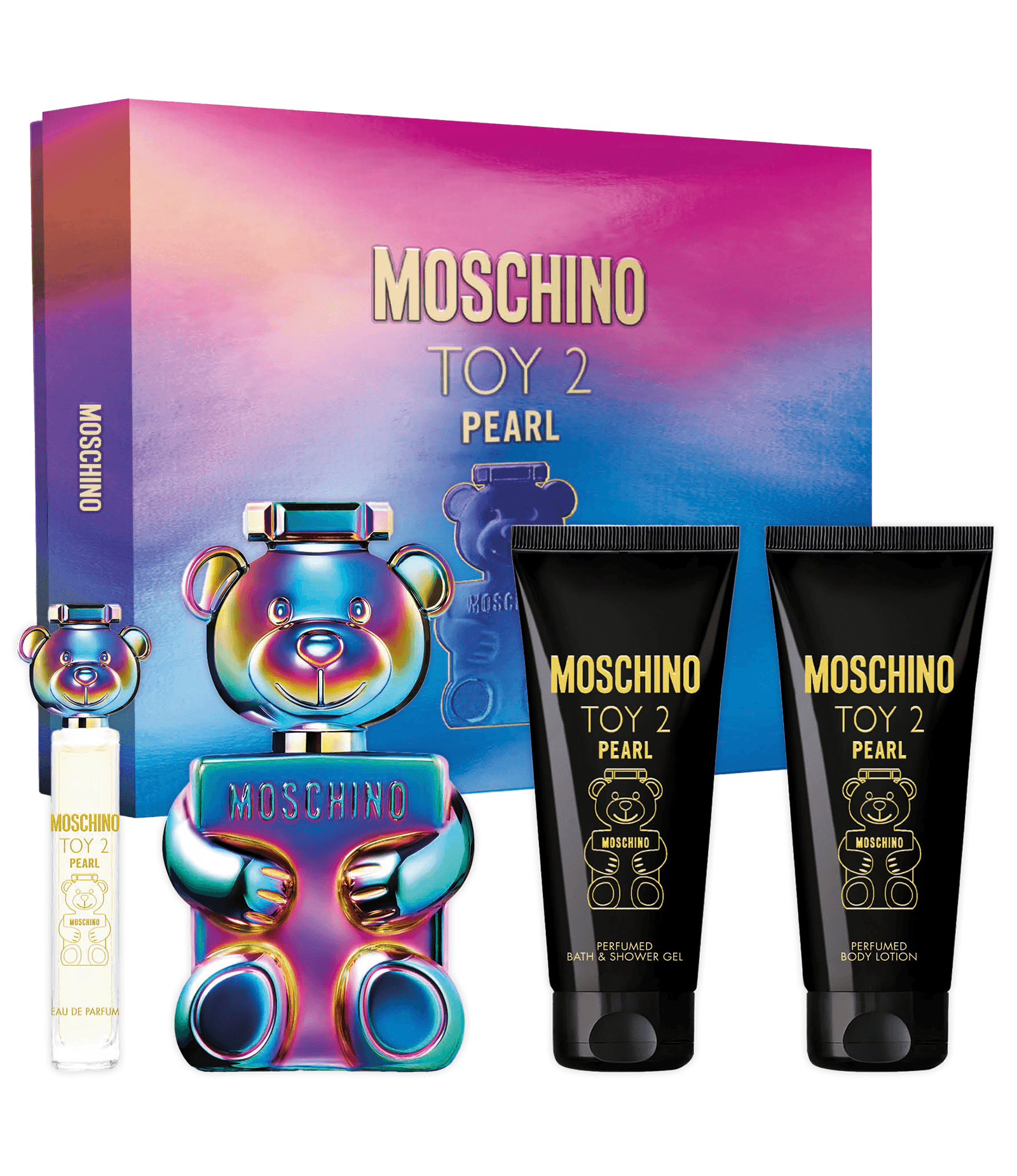Coffret Moschino Toy Pearl Kit - Perfume Unissex EDP + Shower Gel