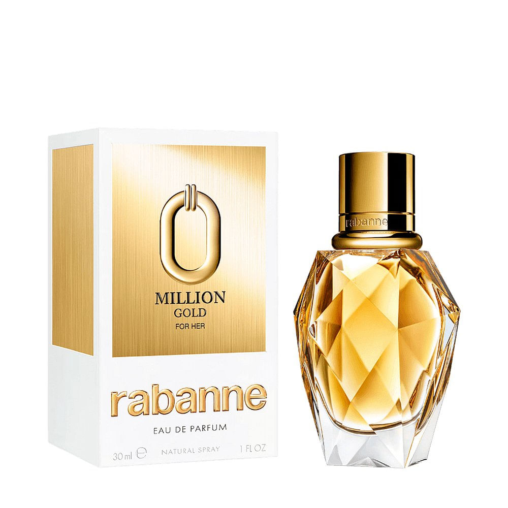 Perfume Feminino Rabanne Million Gold Her  Eau de Parfum  30ml