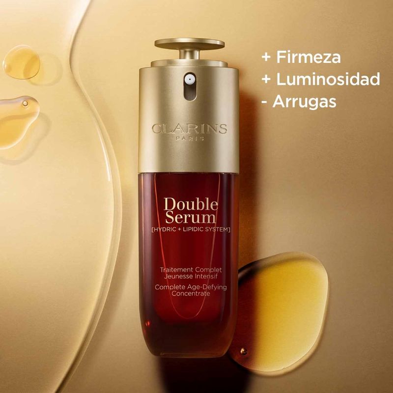 Double Sérum 9 Rejuvenescedor Facial Clarins - Época Cosméticos